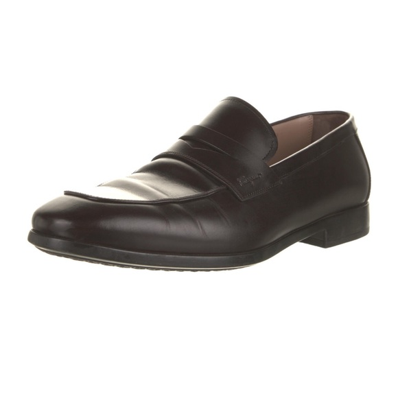 Ferragamo Cordovan Dark Brown Loafers Size 9 - Picture 5 of 6